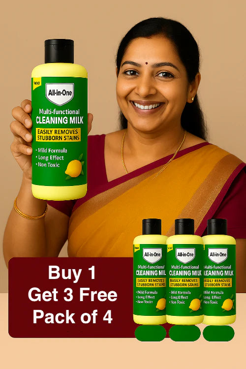 🔥 India's #1 Multipurpose Cleaner: Buy 1 Get 3 Free + 50% Off (Save ₹500) – Limited stock only